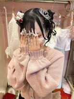 ドットハリス(.Hallis)&nbsp;ライブヘアメ イベント ヘアセット ヘアアレンジ 量産