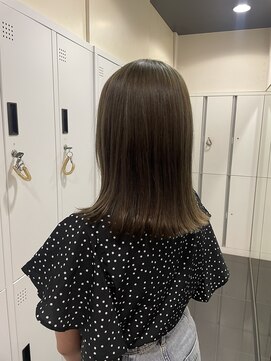 スタイル 茅ケ崎(STYLE) ブリーチ1回で作るオリーブベージュ！