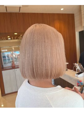 プラスリブ(Plus Lib) ハイトーンミルクティー×顎ラインバブ