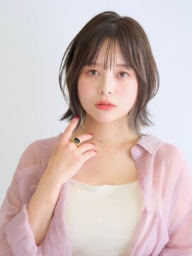 ペイジバイネオリーブ 吉祥寺店(Paige by Neolive) ボブルフ_ネビージュ_小顔_ワンレン_黒髪_吉祥寺