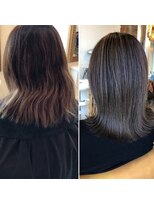 アンジュデメール(Ange'de Mer) ハイライト・ショート・白髪染め・白髪ぼかし・髪質改善