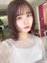 メゾンアクア 表参道(Maison ACQUA)&nbsp;切りっぱなしボブ/レイヤー/似合わせカット/くびれ/ミディアム