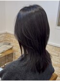 小顔◎人気の韓国くびレイヤーカット【カミケン黒岩店】