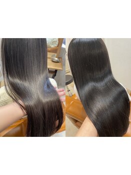 エイジングヘア・ダメージヘアも♪髪に負担の少ない施術とオリジナルのトリートメントで美髪に導く◎[長野]