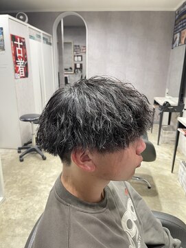 ミオ(Mio) 滋賀/南草津/メンズ美容室/波巻きツイストスパイラルパーマ