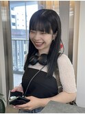 ぷつっとカットダークグレーカラー