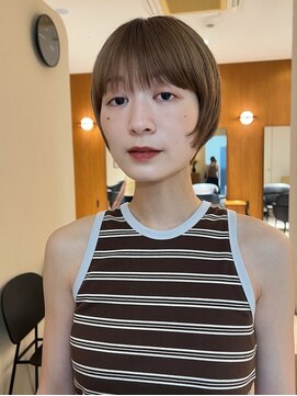 ヤイエ 青山店(yiye) 小顔ショートカット/ショートボブ/ショートヘア/ショート/カット