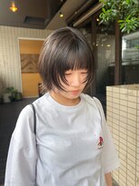 サロン シー(salon sea)&nbsp;salon sea　とわ　透け感のあるレイヤースタイル　ボブウルフ