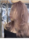 黒髪カタログ/クラゲヘアー/オリーブグレー/銀座駅