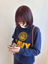 ブローチ(broche)&nbsp;チェリーブラウン