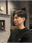 センターパート　ショート
