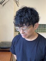 ボーイ(BOY) 大人男子波巻きマッシュ