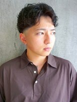 メンズサロンオー 宮崎(Men's salon O.) 刈り上げ マッシュショート 20代 センターパート 短髪