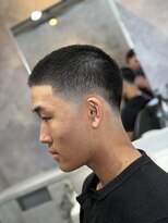 メグロバーバーショップロッポンギ 目黒六(MEGURO BARBER SHOP 6PPONGI) バズカット/buzzcut/フェードカット