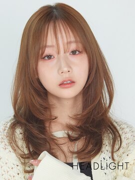 アーサス ヘアー サローネ 柏店(Ursus hair salone by HEADLIGHT) 小顔似合わせシースルーバング韓国魅せくびれミディアムレイヤー