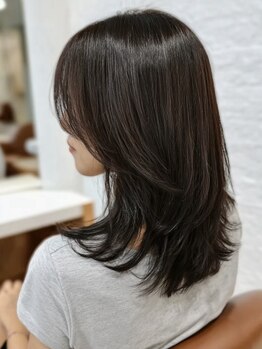 ルスリー 東銀座店(Lsurii)の写真/純度100%トリートメント施術するたび変化する、毛髪改善が◎ ［東銀座/新富町/髪質改善/白髪染め］