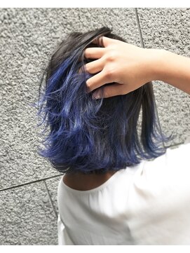 オースト ヘアー ステラ 新宿店(Aust hair Stella) 【Aust】サファイアグラデーション ハイトーン 新宿