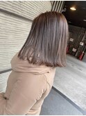 Theo /エメラルドアッシュ/ 巻き髪風パーマ／ミディアム
