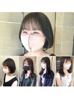 シェア 天王寺(share)&nbsp;ナチュラル/透明感/顔まわり/シースルー/天王寺/前髪カット/ツヤ