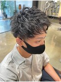 LA’BO渋谷 前髪上げパーマ