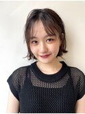 伸ばしかけ/ ボブパーマ/外ハネボブ20代.30代.40代【三橋】
