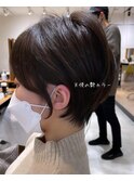 ショートボブ/艶髪/似合わせカット