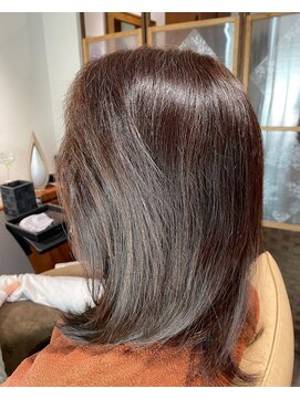 アリューカヘアー(Alluca Hair) カットカラー 髪質改善ストレート