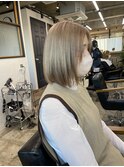 it.Style ワンブリーチ ブロンド ベージュ