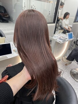 ロンド マーレ 天神大名店(Lond mare) イメチェン/チェリーブラウン/フェミニン/束感/髪質改善