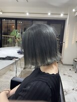 ブレンド 渋谷(BLend) 【BLend渋谷】髪質改善　オリーブカラー
