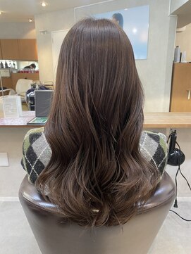 ジュール サウス 新宿南口(Joule South) アッシュベージュ/ロングヘア/韓国風巻き髪