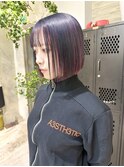 ピンク/ネイビーブルー/ミックスカラー/インナーカラー