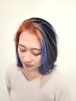 トレチェント 町田店(TRECENTO) デザインフレーミング☆オレンジ×ブルー