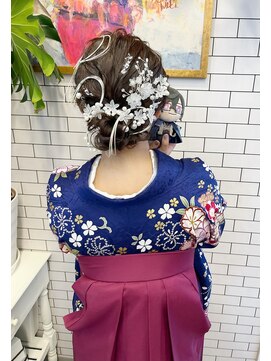 リール(THE RIRE.) *THE RIRE. 卒業式×袴ヘア*