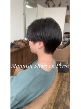ブルーム(Bloom) マニッシュショートオンパーマ