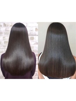 中央区、日本橋エリアでは珍しいヘアカラーリタッチ専門店！オーガニック髪質改善トリートメントでうる艶髪