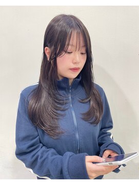 ゼスト 吉祥寺店(ZEST) レイヤーカット/グレージュ/韓国ヘア　吉祥寺桜