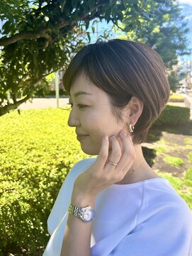 クロト(Clotho) ショートカッ/ト髪質改善縮毛矯正白髪ぼかしレイヤーカラーボブ