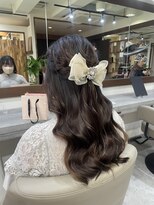 アミー 駒澤(Ammy komazawa)&nbsp;モテ愛されハーフアップ