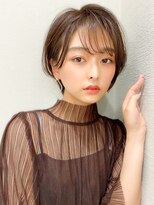 パシフィックダズールコパン(Pacific Dazzle copain) ★くびレイヤーエモージュ斜めバングイメチェン愛されショート