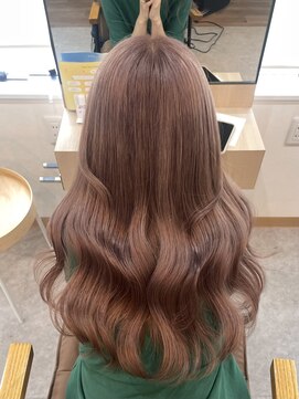 カラースタンド(COLOR STAND) ミルクティーベージュブリーチハイトーンダブルカラー佐賀