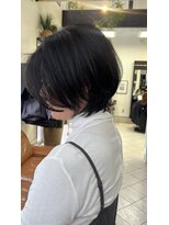 コレットヘア(Colette hair)&nbsp;大人ショートボブ／黒髪ショート／ゆったりショートボブ