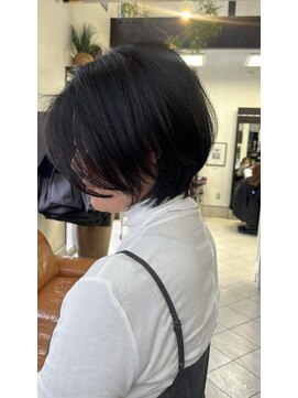 コレットヘア(Colette hair) 大人ショートボブ／黒髪ショート／ゆったりショートボブ
