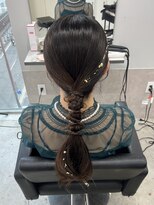 エイム(AiM)&nbsp;タイトヘアセット/アップヘア/ローポニー/結婚式ヘアセット