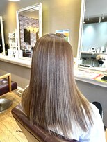 ヘアーメイクロージー 八軒店 (HAIR MAKE ROSY)&nbsp;髪質改善トリートメントミルクティーベージュノンジアミンカラー