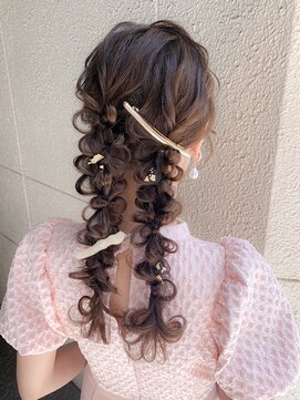 グランマッシュ(GRANMASH) ツイン編みおろし