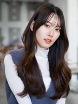 レノラ 本町(LENORA)&nbsp;☆レイヤーカット毛先ワンカールくせ毛風カール薄めバングデジパ