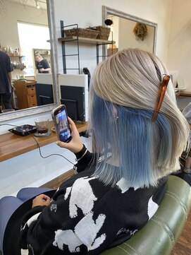 ブランチ(branch) 「周りと差がつく」ハイトーンインナーカラー