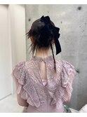 カチモリアレンジ♪お呼ばれスタイル