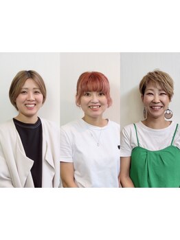 経験豊富なstylistが一人ひとりのお悩みを解決へ導き、あなたにぴったりのスタイルをご提案♪